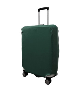 Чохол для валізи 4828 колір темно-зелений розмір великий L - картинка, зображення, фото