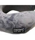 Комфортна подушка для шеи дорожняя Carbon C5700 серая фото, картинка, изображение