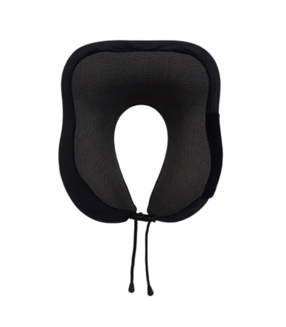 Дорожня подушка для шиї 5500 чорна - картинка, зображення, фото