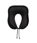 Дорожня подушка для шиї 5500 чорна - картинка, зображення, фото