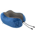Дорожня подушка для шеи 5500 синяя фото, картинка, изображение