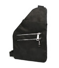 Чоловіча сумка-слінг через плече TARWA RA-5402-4lx чорний крейзі хорс фото, картинка, изображение
