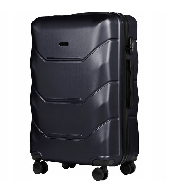 Чемодан Wings 148 большой L синий фото, картинка, изображение