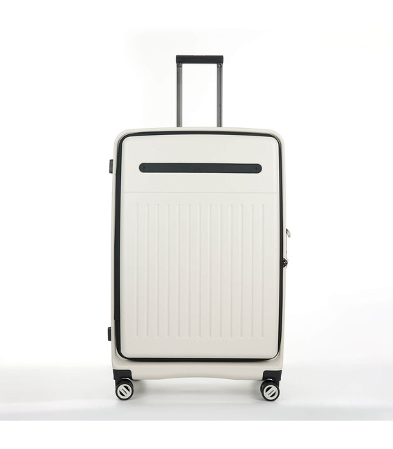 Валіза Bagland Velo велика 96 л. білий (00322028) фото, картинка, изображение