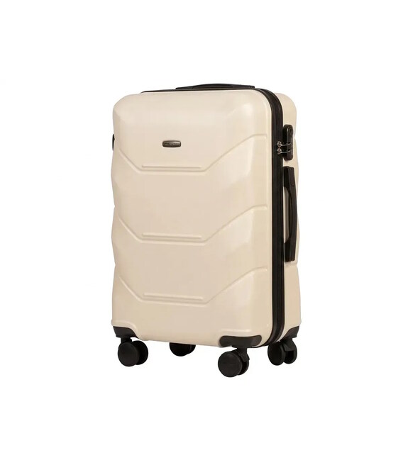 Чемодан Wings 148 средний M кремовый фото, картинка, изображение
