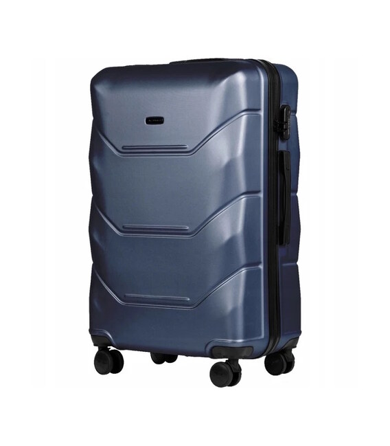 Чемодан Wings 148 маленький S синий фото, картинка, изображение