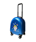 Чемодан Kids D01 XS blue pup