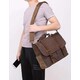 Сумка-портфель на плечо Vintage 20116 Коричневая фото