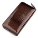 Кошелек женский ST Leather 18398 (S4001A) с ремнем на запястье Коричневый фото