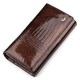 Кошелек женский ST Leather 18427 (S8001A) вместительный Коричневый фото