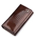 Кошелек женский ST Leather 18427 (S8001A) вместительный Коричневый