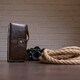 Мужской клатч в гладкой коже 20236 Vintage Коричневый фото