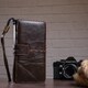 Мужской клатч в гладкой коже 20236 Vintage Коричневый фото