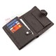 Мужской кошелек ST Leather 18331 (ST101) вертикальный Коричневый фото