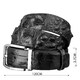Ремень мужской CROCODILE LEATHER 18008 из натуральной кожи крокодила Черный фото