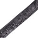 Ремень мужской CROCODILE LEATHER 18008 из натуральной кожи крокодила Черный фото