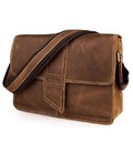 Сумка мужская Vintage 14231 в винтажном стиле Коричневая