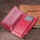Ключница-кошелек женская ST Leather 19226 Бордовая фото