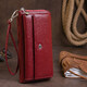 Кошелек кожаный женский ST Leather 19293 Бордовый фото