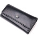 Надежный кошелек-ключница из натуральной гладкой кожи ST Leather 19415 Черный фото