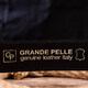 Надежный ремень для мужчин из натуральной кожи Grande Pelle 21467 Черный фото