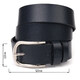 Качественный ремень для мужчин из натуральной кожи Grande Pelle 21468 Синий фото