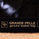 Качественный ремень для мужчин из натуральной кожи Grande Pelle 21468 Синий фото
