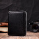 Женский отменный кошелек из натуральной кожи ST Leather 22449 Черный фото