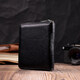 Женский отменный кошелек из натуральной кожи ST Leather 22449 Черный фото