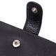 Горизонтальное портмоне для мужчин из натуральной кожи ST Leather 22459 Черный фото