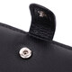 Солидный мужской бумажник вертикального формата из натуральной кожи ST Leather 22462 Черный фото
