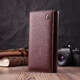 Женский кошелек горизонтального формата из натуральной кожи ST Leather 22515 Бордовый фото