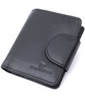 Вертикальний гаманець для жінок із натуральної шкіри ST Leather 22701 Чорний