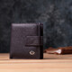 Компактный женский кошелек из натуральной кожи ST Leather 22855 Коричневый фото