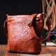 Нежная женская сумка на плечо Vintage sale_15003 кожаная Коричневый фото