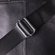 Удобная вертикальная сумка для мужчин из натуральной кожи Vintage sale_15115 Черный фото
