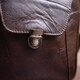 Сумка мужская из плотной кожи 14996 Vintage Коричневая фото