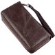 Женский клатч с ремешком на запястье ST Leather 18867 Коричневый фото