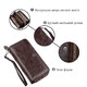 Женский клатч с ремешком на запястье ST Leather 18867 Коричневый фото