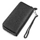 Кошелек женский ST Leather 18446 (ST238-2) две молнии Черный фото