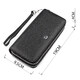 Кошелек женский ST Leather 18446 (ST238-2) две молнии Черный фото