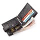 Мужской кошелек ST Leather 18309 (ST113-1) с зажимом для денег Черный фото
