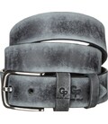 Ремінь чоловічий Grande Pelle 11064 шкіра Сірий