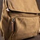 Компактный женский текстильный рюкзак Vintage 20196 Коричневый фото