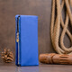 Вертикальный кошелек на кнопке унисекс ST Leather 19205 Синий фото