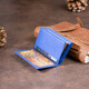 Визитница-книжка ST Leather 19219 Синяя фото