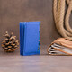 Визитница-книжка ST Leather 19219 Синяя фото