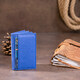 Визитница-книжка ST Leather 19219 Синяя фото