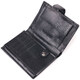 Вертикальный мужской бумажник из натуральной кожи ST Leather 19406 Черный фото