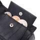 Классический мужской бумажник из натуральной кожи ST Leather 19407 Черный фото